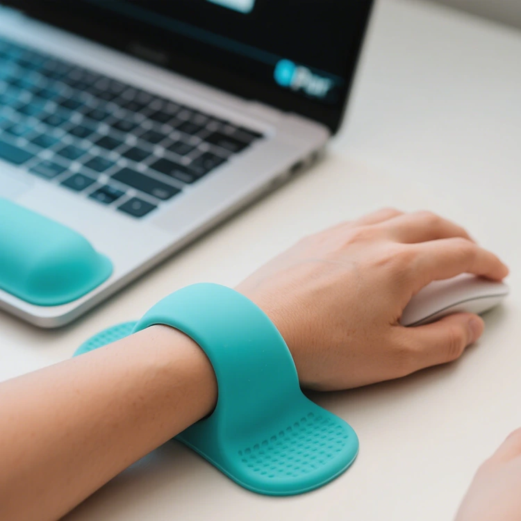 Ergonomisk mus silikone håndleds hvile